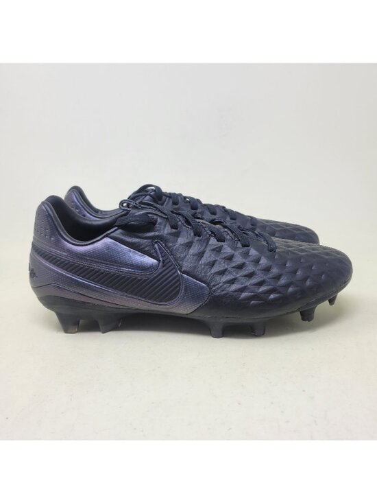Nike Tiempo Legend 8 Pro FG Soccer Cleats Men\'s Size 6.5 Triple Black AT6133-010 main image 8